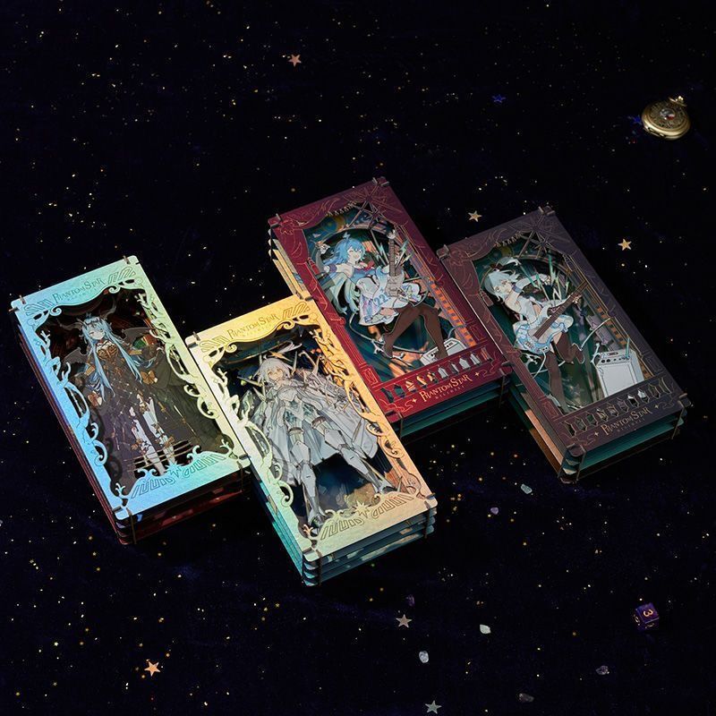 Fantasy Star Collection II Card Paper Carving Decoration Stereoscopic Painting