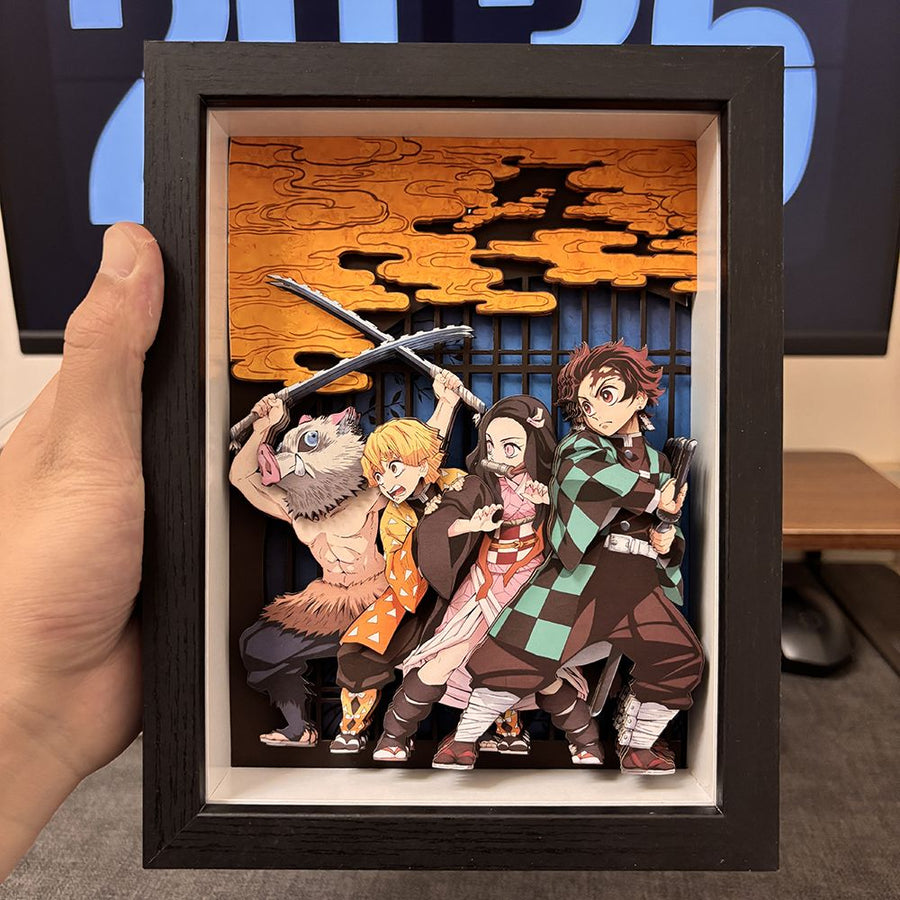 Ghostbusters Squad B 3D Stereoscopic Painting